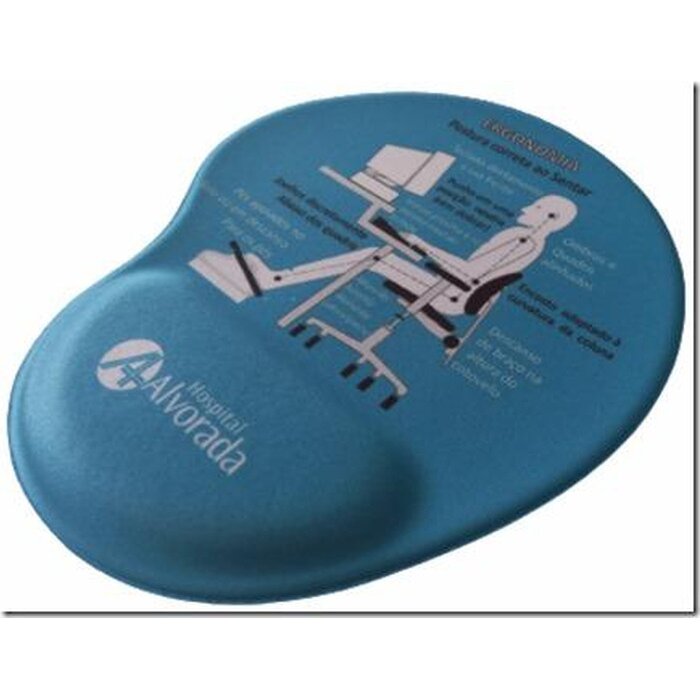 ergonomische muismat met logo