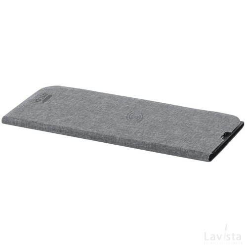 Kimy Muismat Met Draadloze Oplader Donker Grijs