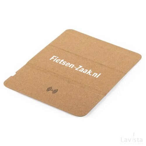 Relium Muismat Met Ingebouwde Draadloze Oplader Bruin