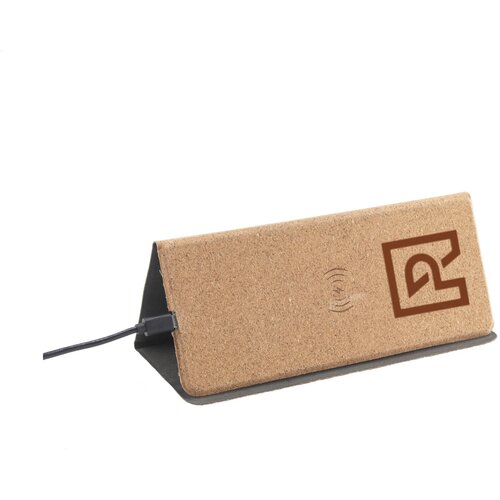 Cork Wireless Charging Mousepad Muismat Kurk