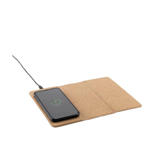Cork Wireless Charging Mousepad Muismat Kurk