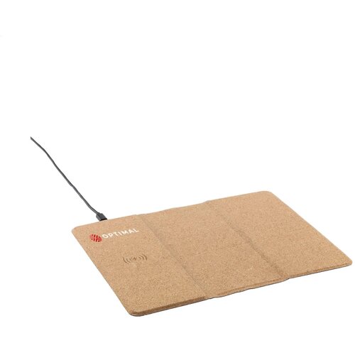 Cork Wireless Charging Mousepad Muismat Kurk