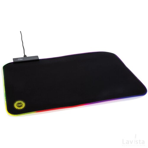 RGB gaming-muismat zwart