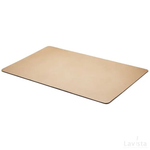 Bureauonderlegger gerecycled pa Pad beige