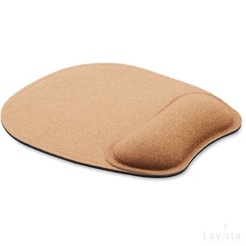 Ergonomische muismat van kurk Marbo beige
