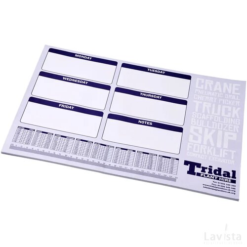 Desk-Mate® A2 bureauonderlegger Wit