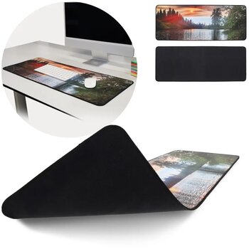 Sublimatie Bureau Mat 78 x 30 cm wit Sublimatie Bureau Mat 78 x 30 cm wit