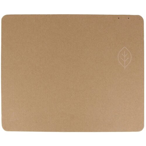 Muismat met draadloze oplader van gerecycled papier natuur
