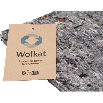 Wolkat Tanger Recycled Textile Mousepad Muismat Grijs